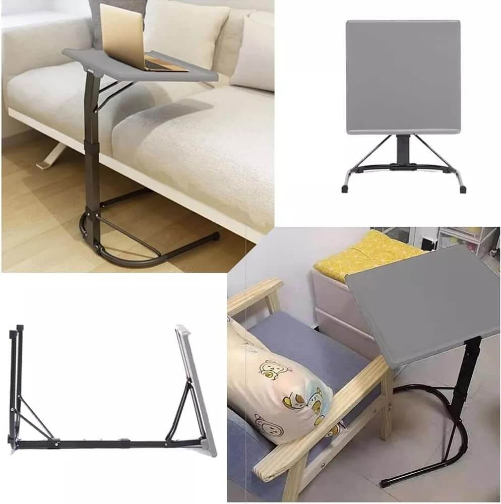 Adjustable Folding  Portable Laptop Tablet Foldable Coffe Food Serving Table